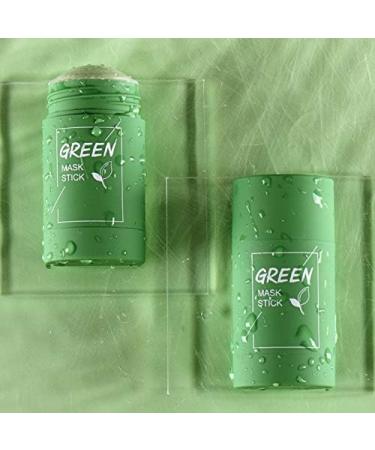 Chilits Skin Care Mask Set Green Tea Mask Stick with Coral Fleece Bunny Headband Face Moisturizes Oil Control Deep Clean Pore Green Tea Purifying Clay Stick Mask for All Skin Types Men Women - Buy Online on GoSupps.com