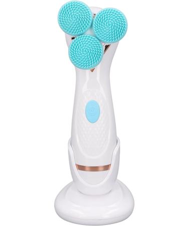 Facial Cleansing Brush Electric Facial Scrubber Silicone Multifunctional USB Rechargeable Deep Cleansing for Daily Life (Blue) - Buy Online on GoSupps.com