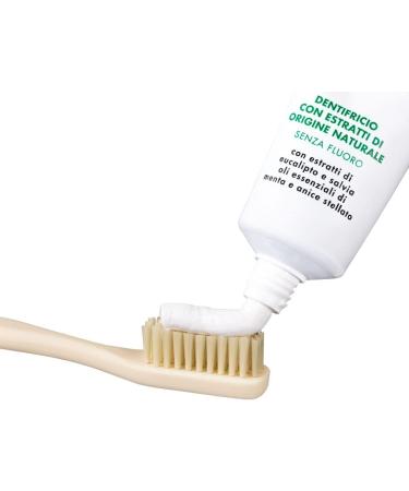 Acca Kappa Fluoride-Free Natural Toothpaste 100ml - Eco-Friendly Oral Care | International Shipping - Buy Online on GoSupps.com