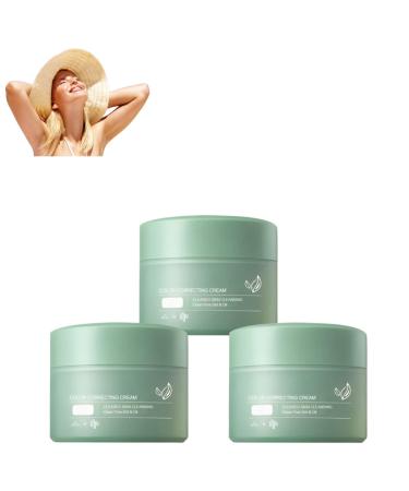 IFFANY Color Correcting Cream, Moisturizing Complexion Correcting Cream, Anti-Red and Green Dark Circles Concealer, Soothing Complexion Concealer Cream, Soothing Face Cream