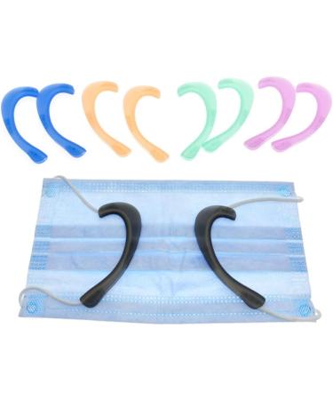 Frcolor 12 Pairs Hook for Masking Tape - Ear Cushion Protection & Mask Accessories - International Shipping Available - Buy Online on GoSupps.com