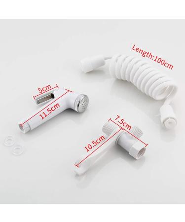 JUSTDOLIFE Toilet Sprayer Set - Bidet Shower for Bathroom Cleaning & Hygiene | International Shipping Available - Buy Online on GoSupps.com