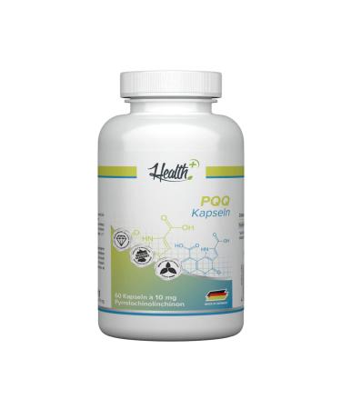 HEALTH+ PQQ pyrroloquinoline quinone 60 capsules
