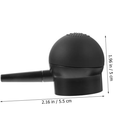 Outanaya 1pc Hairdressing Sprayer Professional Hair Fiber Spray Hair Fiber Pump Hair Building Nozzle Black - Buy Online on GoSupps.com
