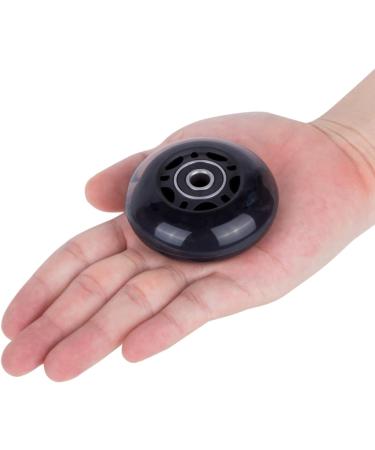 AOWESM 64mm Inline Skate Wheels w/ABEC-9 Bearings - 4 Pack Black | Roller Skates, Pelican Storm Case, Roller Board Bag, Luggage Suitcase, Water Rower Seat, Lathe Rest - Buy Online on GoSupps.com