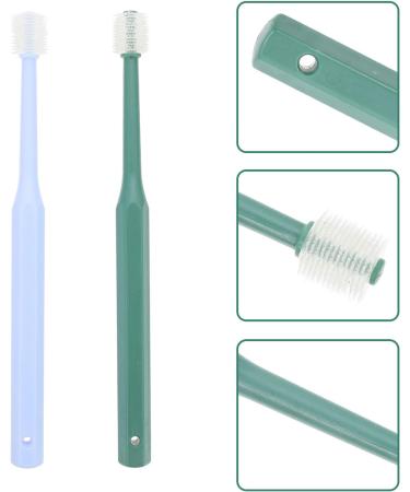 Mipcase 6 Pcs Pet Toothbrush Puppy Toothbrush Cat Toothpaste Portable Cat Toothbrush Work Clean Cat Mouth Assorted Colorx3pcs 1 count (Pack of 1) - Buy Online on GoSupps.com