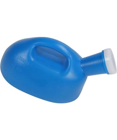 Portable Urinals for Men | 2000ml Spill-Proof Urinal Bottle with Lid | Convenient Urine Jug & Tubeurinal - Buy Online on GoSupps.com