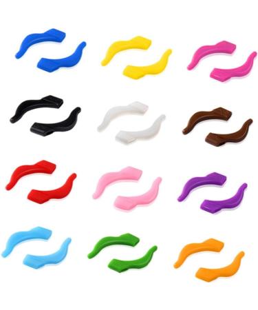 Uonlytech 48 Pair Sports Sunglasses Accessories | Slipproof Ear Pads & Gripping Hooks - Silicone Ear Handles for Optimal Comfort - Buy Online on GoSupps.com