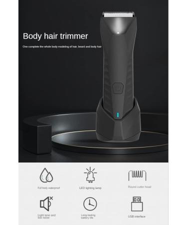 Bassulouda Electric Hair Trimmer Body Trimmer Beard Shaver LED Shaver for Hair Clippers - Buy Online on GoSupps.com