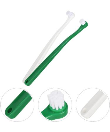 BELLIFFY 4pcs Pet Toothbrush Cat Care Toothbrush Manual Dog Toothbrush Toothpaste Plastic - Buy Online on GoSupps.com