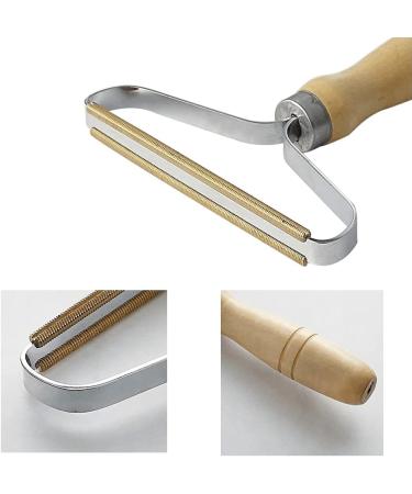Dzsomt Kashmir Sweater Razor - 3-Piece Lint Remover Set with Wooden Handle | Portable Cashmere & Sweater Care Tool | Anti-Pilling Comb - Buy Online on GoSupps.com