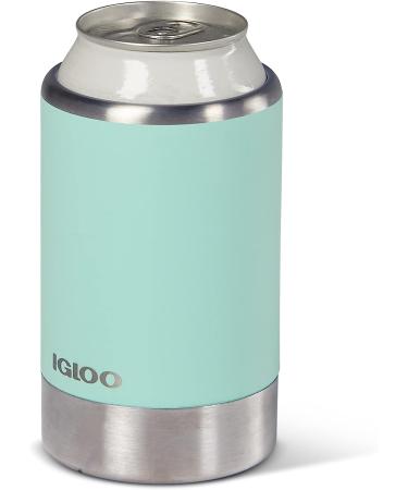 Igloo 12 Oz Coolmate Stainless Steel Can Koozie Sleeve - Seafoam - Buy Online on GoSupps.com