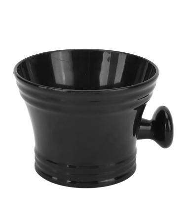 Shaving Soap Bowl Multipurpose Shaving Soap Cup for Barbershop Home Travel Black