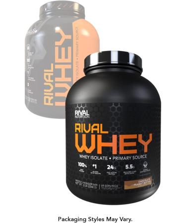 Rival Whey 100% Whey Protein Chocolate Peanut Butter 5 Lb - Buy Online on GoSupps.com