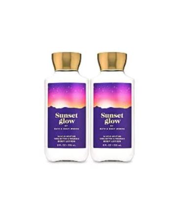 Bath and Body Works Sunset Glow Body Lotion Gift Set for Women - 2 Pack, 8 Oz Each - Buy Online on GoSupps.com