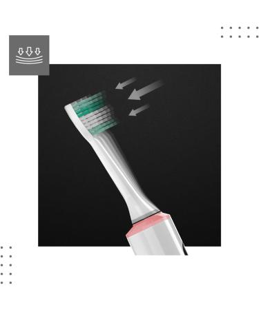 Buy Vertenz Crystal 30 White Electric Toothbrush | 4 Brush Heads Travel Case 2-Minute Timer 5 Modes & Pressure Control for Healthy Gums | International Shipping Available - Buy Online on GoSupps.com