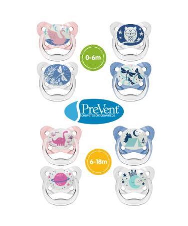 Dr. Brown's Prevent T1 Silicone Night Pacifier for 0-6 Months - Blue Pack of 2 | Safe & Soothing Sleep Solution - Buy Online on GoSupps.com