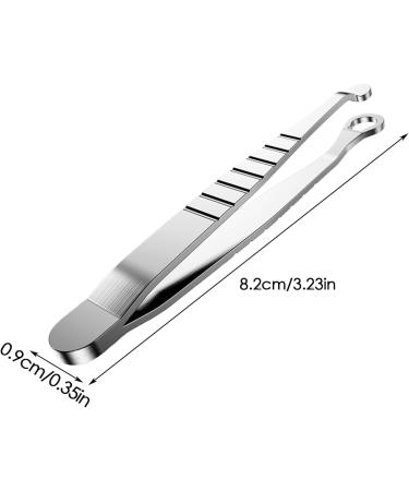 Eyebrow Tweezers Nose Hair TrimmerAnti Slip Round Tip Shavers Precisely For and Dry Shaving Sensitive Skin Care Travel Body and Ear - Buy Online on GoSupps.com