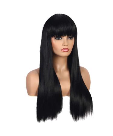 Buy Long Black Curly Brazilian Wig for Women | Perfect for 50s 60s 70s & 80s Parties | Worldwide Shipping - Buy Online on GoSupps.com