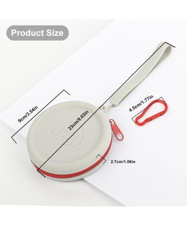 Sky Blue Silicone Dog Training Feed Bags - 2 Pieces | Portable Easy to Clean Dog Treat Accessories - Buy Online on GoSupps.com