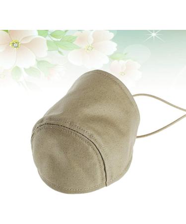 Garneck Wearproof Shoe Heel Pad Mat for Driving - Khaki | Heel Protector Unisex - Buy Online on GoSupps.com