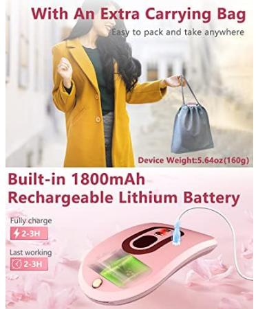 Portable Cordless Vibrating Menstrual Heating Pad for Cramps | Small USB Heat Pad Waist Belt | Period Pain Relief Simulator | Gifts for Women | Pink - Buy Online on GoSupps.com