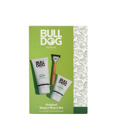 BULLDOG Skincare - Original Expert Shave Giftset for Men | Smooth & Comfortable Shave