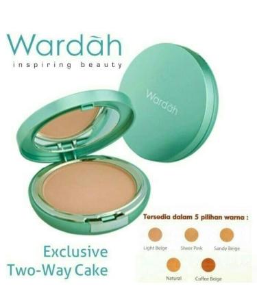 Buy Wardah Exclusive Two Way Cake (03 Sandy Beige) 12g - Best for Flawless Skin | International Shipping Available - Buy Online on GoSupps.com