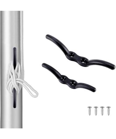 2 Pack Marine Grade Nylon Black Rope Cleat 6 - VTurboWay - Buy Online on GoSupps.com