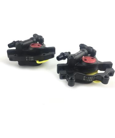 Catazer MTB Road XTECH HB-100 Hydraulic Disc Brake Calipers Set - Front & Rear | Mountain Bike E-Bike Disc Brake - Black - Buy Online on GoSupps.com