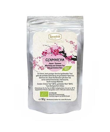 Ronnefeldt Ronnefeldt - Genmaicha Tea - Mixed - Green Tea and Rice Beans - 50 g - Organic