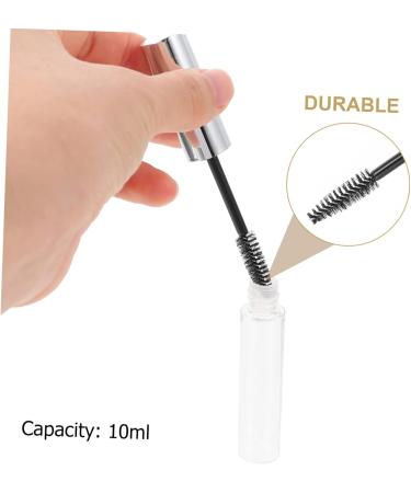 Beatifufu 8pcs Mascara Empty Tube Clear Mascara Empty Eyelash Tube Empty Mascara Tubes Girl Eyelash Brush Mini - Buy Online on GoSupps.com