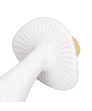 Silicone Baby Teether Stick for 6-12 Months | Yellow White Teething Toy for Newborns - Buy Online on GoSupps.com