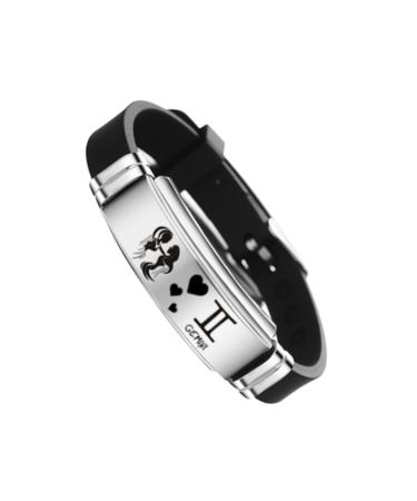 Amosfun 3pcs bracelets for couples couple bracelets silicone bracelet stainless steel bracelet couples bracelets bracelet for couples Stainless Steel bangle adjustable Tokyo lovers Medium As Shown