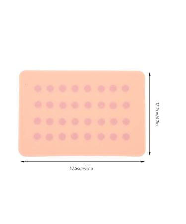 Silicone Practice Pad Set | Subcutaneous Nursing Model with Injection Spots | Medical Training Pads 17.5x12.2cm | 5pcs Set - Buy Online on GoSupps.com