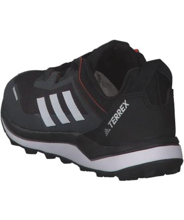 adidas Unisex Kids Terrex Agravic Flow Primegreen Trail Running Shoes - Core Black Crystal White Solar Red - Size 38 2/3 EU - International Shipping Available - Buy Online on GoSupps.com