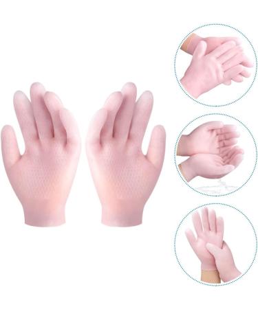ABOOFAN 2 Pairs Moisturizing Gloves Dry Hand Womens Heels Closed Toe Cosmetic Hand Gloves Heels for Women Gloves Socks Inspection Gloves Spa Sebs Short Boots Girl Brighten Skin Colour - Buy Online on GoSupps.com