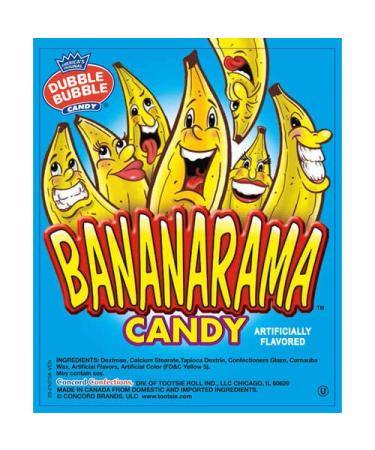 Bananarama Candy Bulk Runts Banana Heads - 1 Pound Pack - Buy Online on GoSupps.com