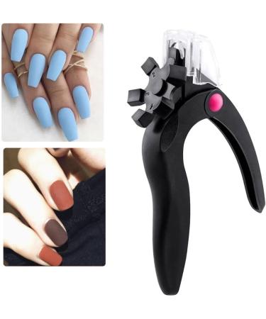 German Nail Clippers Acrylic Nail Clipper U Shaped Nail Edge Trimmers False Nail Tip Scissors Black - Buy Online on GoSupps.com