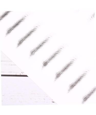 Beavorty 6 Sheets Pairs Black Sticker Artificial Eyebrow Patch Eyebrow Stickers Disposable Makeup Tools 6d - Buy Online on GoSupps.com