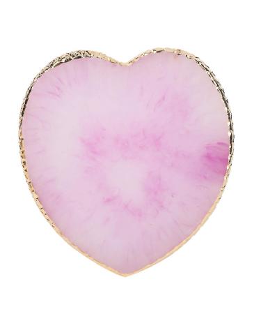 HURRISE Heart Styling Resin Nail Art Palette Delicate Colorful Paint Drawing Color Dish for Manicure DIY Color Mixing Board Nail Tips Display TrayPurple