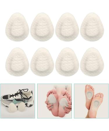 Healeved 4 Pairs High Heel Cushions & Metatarsal Gel Insoles | Forefoot Pads for Women - Soft Felt Foot Pads for Comfort - Buy Online on GoSupps.com