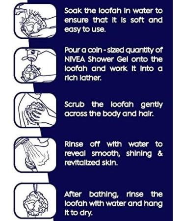  Glamorous Mart Nivea Bath Care Cool Kick Shower Gel for Men 250ml - Buy Online on GoSupps.com