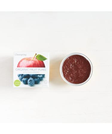 Clearspring Organic Fruit Pur e - Apple & Blueberry - Buy Online on GoSupps.com