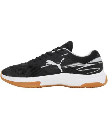 PUMA Men's Varion II Indoor Sneakers - 40.5 EU Black Gray Yellow Blaze - International Shipping Available - Buy Online on GoSupps.com