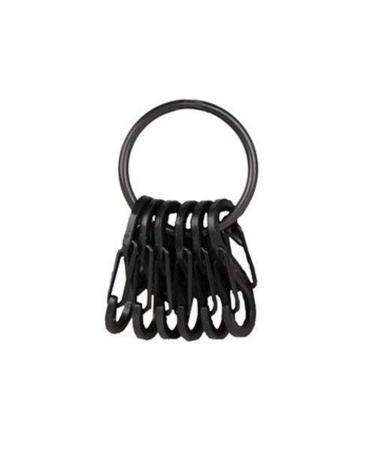 Nite Ize - NI-KRGS-01-R3_Schwarz KRGS-01-R3 Key Ring, Black