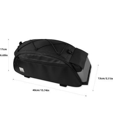 Homper 10L Bike Saddlebag - Premium Luggage Rack Backpack for Mountain & Road Cycling - Buy Online on GoSupps.com