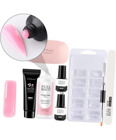 FRCOLOR 1 Set Pieces Manicure Tools Set Nail Builder Kit Soak off Nail Extensions Poly Extension Kit Press on Nails Grooming Kit Nail Art Tool Nail Extension Tips Plastic Lengthen Decorate 17.8x1.5cm As Shown - Buy Online on GoSupps.com