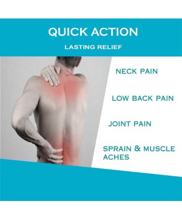 Natural Pain Relief Oil Blend with Clove Camphor Turmeric & Eucalyptus | Effective for Muscle Knee Joint & Back Pain - Buy Blue Now - Buy Online on GoSupps.com