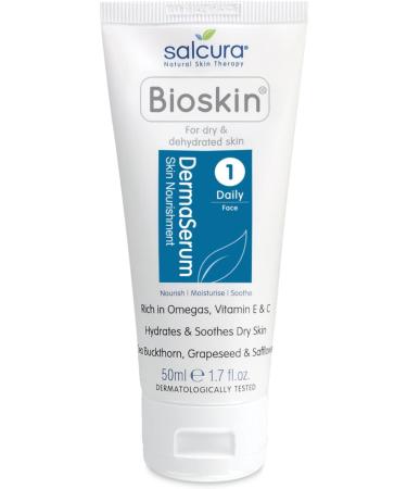 Bioskin by Salcura DermaSerum 50ml - International Shipping | Best Skin Care for Eczema & Dry Skin - Buy Online on GoSupps.com